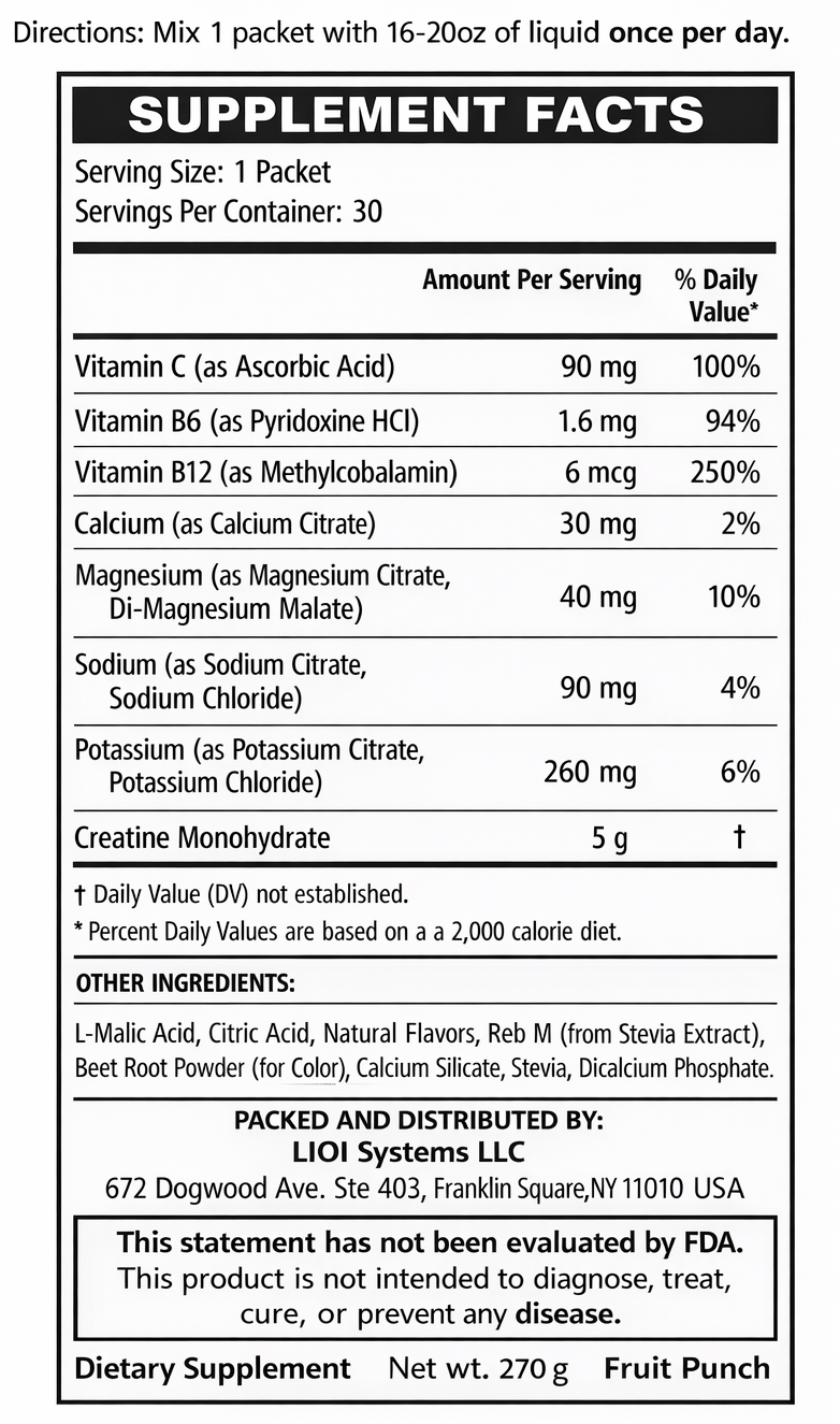 H2Cre Performance Supplement